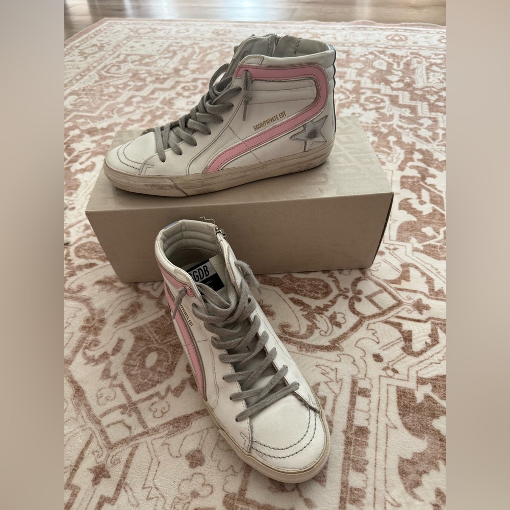 Women's Golden Goose Classic Slide High Top Sneakers
